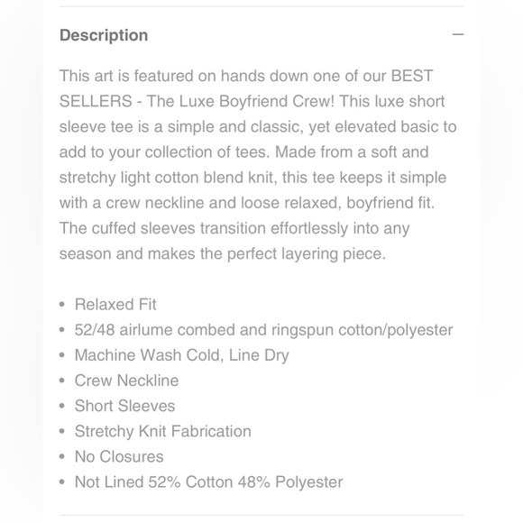 Baseball/softball tee. Worn once Shop the soho game day couture - Picture 4 of 8